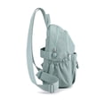 thumbnail image 4 of Women Waterproof Nylon Backpack Fashion Female Shoulder Bag Youth Vitality Style Multi-functional Travel School Bag, 4 of 5