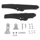 thumbnail image 1 of Kit de guardabarros para bicicletas de aleación de aluminio a prueba de lluvia en la parte delantera trasera del guardabarros para bicicletas plegables de 2 piezas, adecuado para dahong K3 P8 D5, 1 of 10