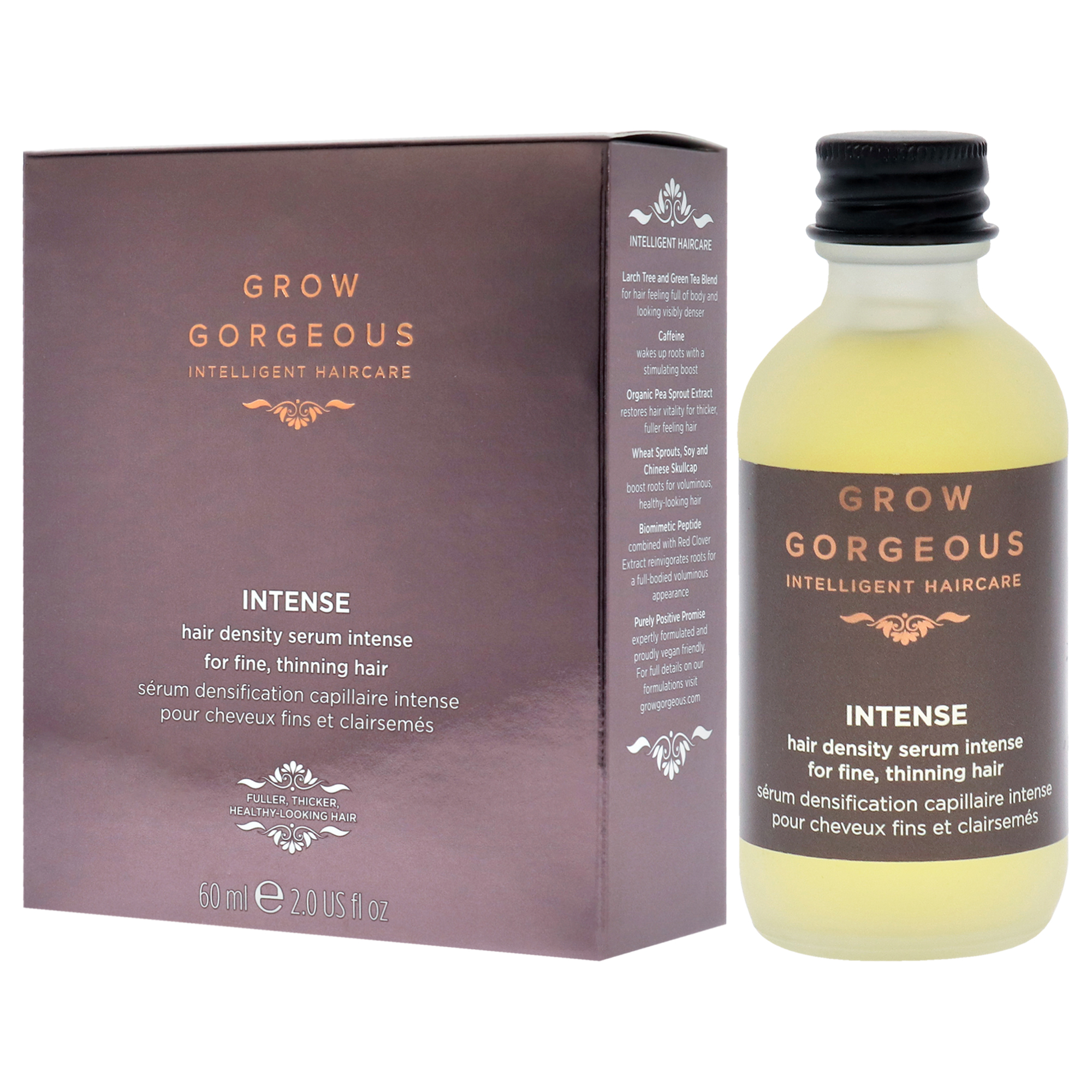Grow Gorgeous Hair Density Serum Intense, 2 oz Serum - Walmart.com