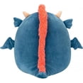 thumbnail image 4 of Squishmallows Original 14-Inch Carin Blue Dragon with Orange Mane Official Jazwares Plush, 4 of 6