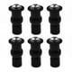 thumbnail image 1 of 3pcs Of Top Fix Screw Rubber Bung Fix Toilet Seat Screws Nut Cover Lid Pan Fixing Fitting Kits Universal Bathroom Accessories, 1 of 10
