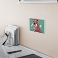 thumbnail image 5 of Yayeee Toggle Light Switch Wall Plate 2-Gang 4.56"x4.48" Decorative Outlet Cover, Big Pink Cheetah, 5 of 7