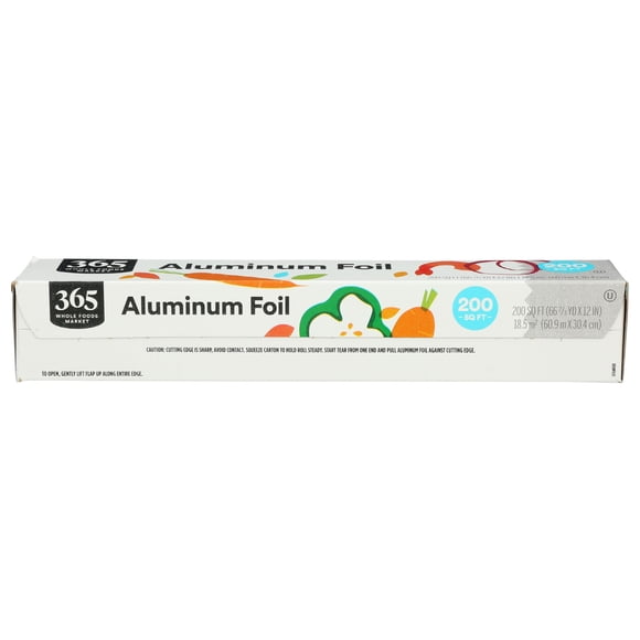 Papel de aluminio 365 de Whole Foods Market, 200 pies cuadrados