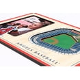 thumbnail image 3 of YouTheFan MLB Los Angeles Angels 3D StadiumView Picture Frame, 3 of 5