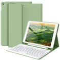 thumbnail image 1 of Funda de teclado BQDIYOO para iPad 9ª, 8ª y 7ª generación de 10,2 pulgadas, color verde claro, 1 of 8