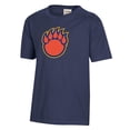 thumbnail image 2 of Youth  Heather Navy Morgan State Bears Logo Comfort Wash T-Shirt, 2 of 3