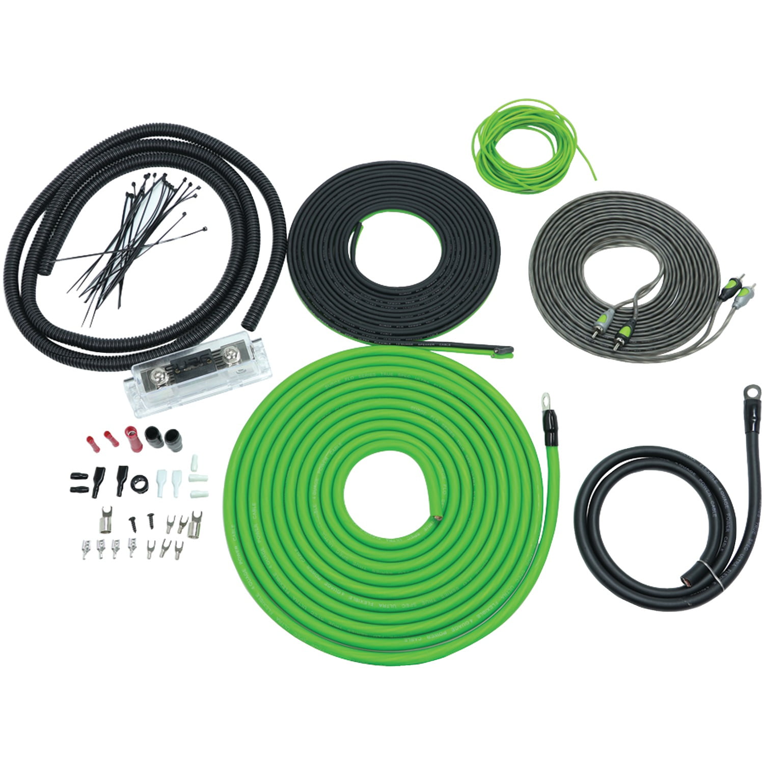 Surge F4 Flo Series Amp Installation Kit (4 Gauge, 2,000 Watts