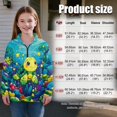 thumbnail image 7 of Uorisanigo Quarter Zip Pullover Sweatshirts Long Sleeve Zipper Sweatshirt Loose Underwater Cartoon Turtle Athletic Pullover Tops Half Zip Mock Neck Hoodies Jackets Casual Clothing, 7 of 7