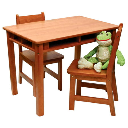Lipper Childrens Rectangular Table and Chair Set