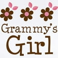 thumbnail image 2 of CafePress - Grammy's Girl Daisies Infant Bodysuit - Baby Light Bodysuit, Size Newborn - 24 Months, 2 of 4