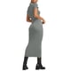 thumbnail image 4 of Txlixc Vestido de punto largo, cuello alto de manga corta Txlixc  moda, 4 of 5