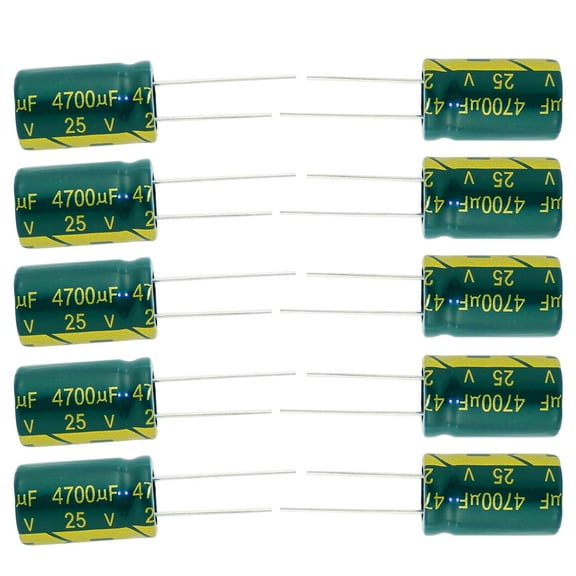 10PCS High Frequency LOW ESR Radial  Capacitor Storage and Filtering Electrolytic Capacitors