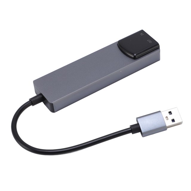 Estink USB External Sound Card Compact 5.1 Channel 5 Holes Output with CD Disc