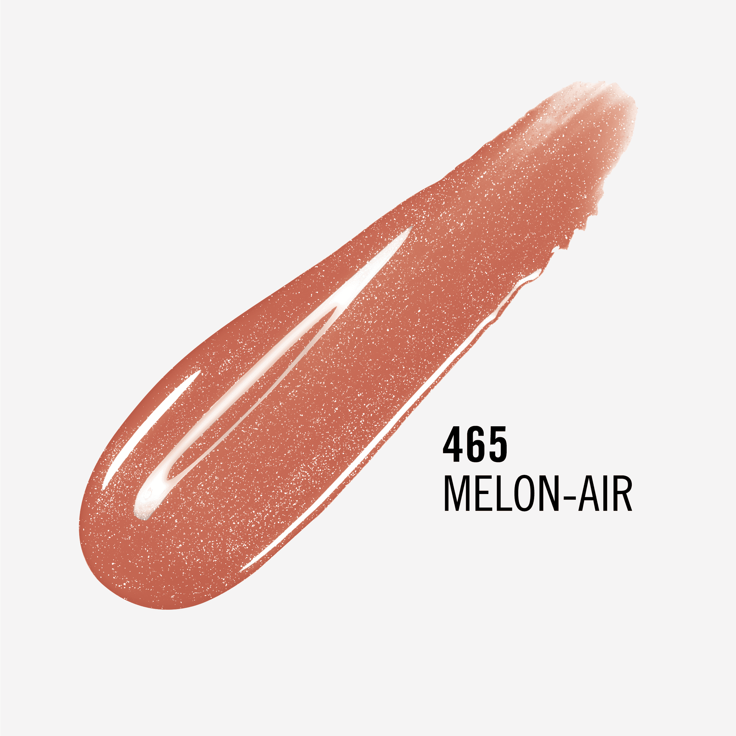 (2 pack) Rimmel Stay Glossy Lip Gloss, Melon-Air 465, 0.18 fl oz
