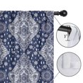 thumbnail image 4 of Blackout Kids Curtains,Boho Bohemia Flower Childrens Insulated Curtains Set Of 2,Bedroom Essentials,Toddler Room Decor 52"x84"(132x213cm), 4 of 4