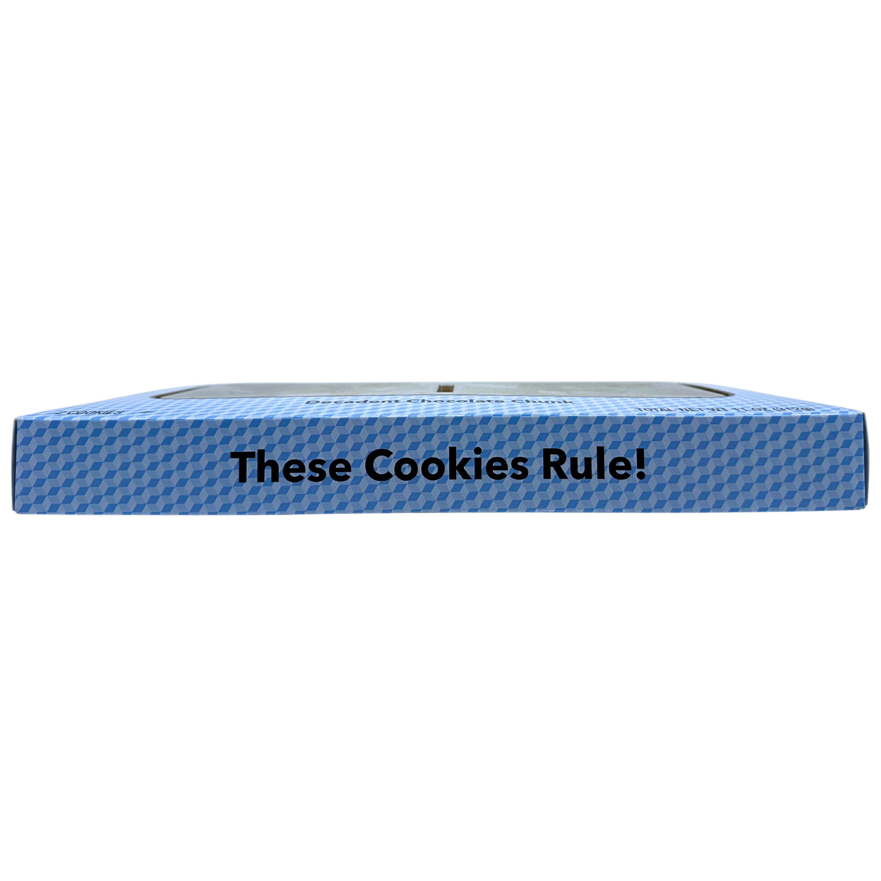 King Krumb Decadent Chocolate Chunk Bakery Cookies, 11oz, 2 Count, Ready to Eat, Baked