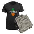 thumbnail image 5 of CafePress - Bearded Funcle St Patricks Day Green Clove Pajamas - Women's Short Sleeve Print T-Shirt and Pants Dark Cotton Pajama Set, 5 of 7