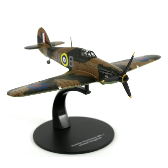 Hawker Hurricane Mk.I Battle of Britain 1/72 Scale Diecast Metal Model by Oxford