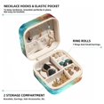 thumbnail image 2 of Galactic Space Travel Portable Square Jewelry Organizer Box - Earring Holder, Ring, Necklace, Bracelet Storage - Suitable for Girls and Women - Jewelry Stand, Jewelry Boxes, 2 of 6