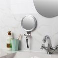 thumbnail image 3 of Bearachild Anti-Fog Mirror Shaving Makeup Mirrors Punch-free Tools DIY Hairdressing Bathroom Washroom Hanging Men Decorative Juegos de accesorios de baño, 3 of 5