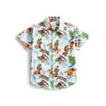 thumbnail image 4 of Teenage Mutant Ninja Turtles Boys Cotton Graphic Button Up Shirt with Short Sleeves, Sizes 4-18, 4 of 6