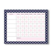 Kahootie Co. Kahootie Co Chore Chart Notepad 11" x 8.5" 50 sheets per pad Navy (KCNP06)