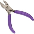 thumbnail image 4 of The Beadsmith Mini Series Side Cutter Tool - Accurately Cut Wire & Metal – 3-Inches, Purple Comfort Grip Handle, Single Leaf Spring, Polished Steel Head – Tools for Jewelry Making, 4 of 7