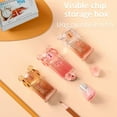 thumbnail image 6 of 4Pcs Cute Pink Capybara Retractable Eraser and Capybara Pencil Sharpener,Capybara Cute Birthday Christmas Gifts Set, 6 of 7