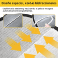thumbnail image 3 of 4pcs Guantes Para Quitar El Pelo De Mascotas, Removedor Xtellar negro, 3 of 3