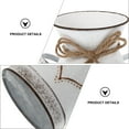 thumbnail image 3 of Rustic Metal Flower Vase Vintage Milk Jug Mini Pitcher with Heart-Shaped Farmhouse Decor, 3 of 6