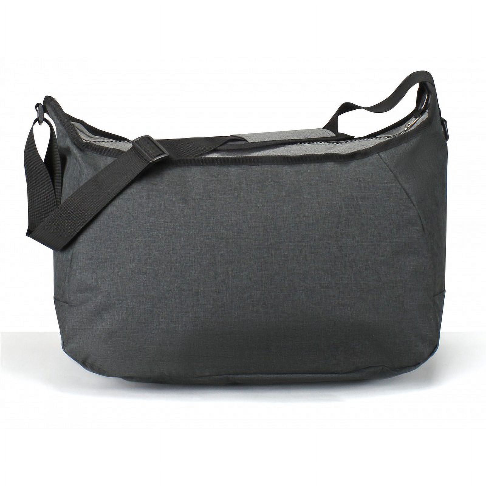 K-Cliffs Heathered Shoulder Bag Travel Tote Casual Shopping Grocery Bags Handbag Gymbag Grey