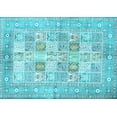 thumbnail image 1 of Ahgly Company Indoor Rectangle Persian Light Blue Traditional Area Rugs, 4' x 6', 1 of 4
