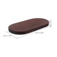 thumbnail image 2 of Wooden Oval Riser for Jewelry Display with for Figurines and Accessories, 2 of 5