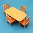 thumbnail image 3 of Muebles de en miniatura de plástico Yotijar Decoración de la habitación Mueble de TV de casa de muñecas, 3 of 6