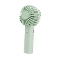 thumbnail image 4 of Ventilador de mano pequeño, Mini ventilador de refrigeración, ventilador portátil recargable por USB, pequeño ventilador Personal para pesca, viajes, verde, 4 of 8