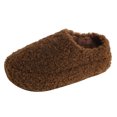 thumbnail image 5 of Rokment Fuzzy Slippers for Women Indoor and Outdoor Fashion Cozy Warm Platform Fleece House Shoes Winter Fashion Casual Clogs Snow Boots Chunky Ankle Booties Coffee Size 6.5, 5 of 6