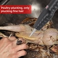 thumbnail image 5 of Nieyigj Handheld Chicken Plucker Machine Electric Poultry Defeathering Machine US Plug Black (10.2 inches / 26 cm), 5 of 8