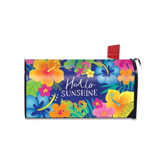 Briarwood Lane Spring Mailbox Cover  - Standard Size - Hello Sunshine For Spring Mailbox Cover