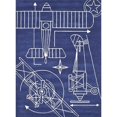 thumbnail image 1 of Momeni Lil Mo Hipster 3' X 5' Contemporary Hand Tufted Rug in Navy, 1 of 1