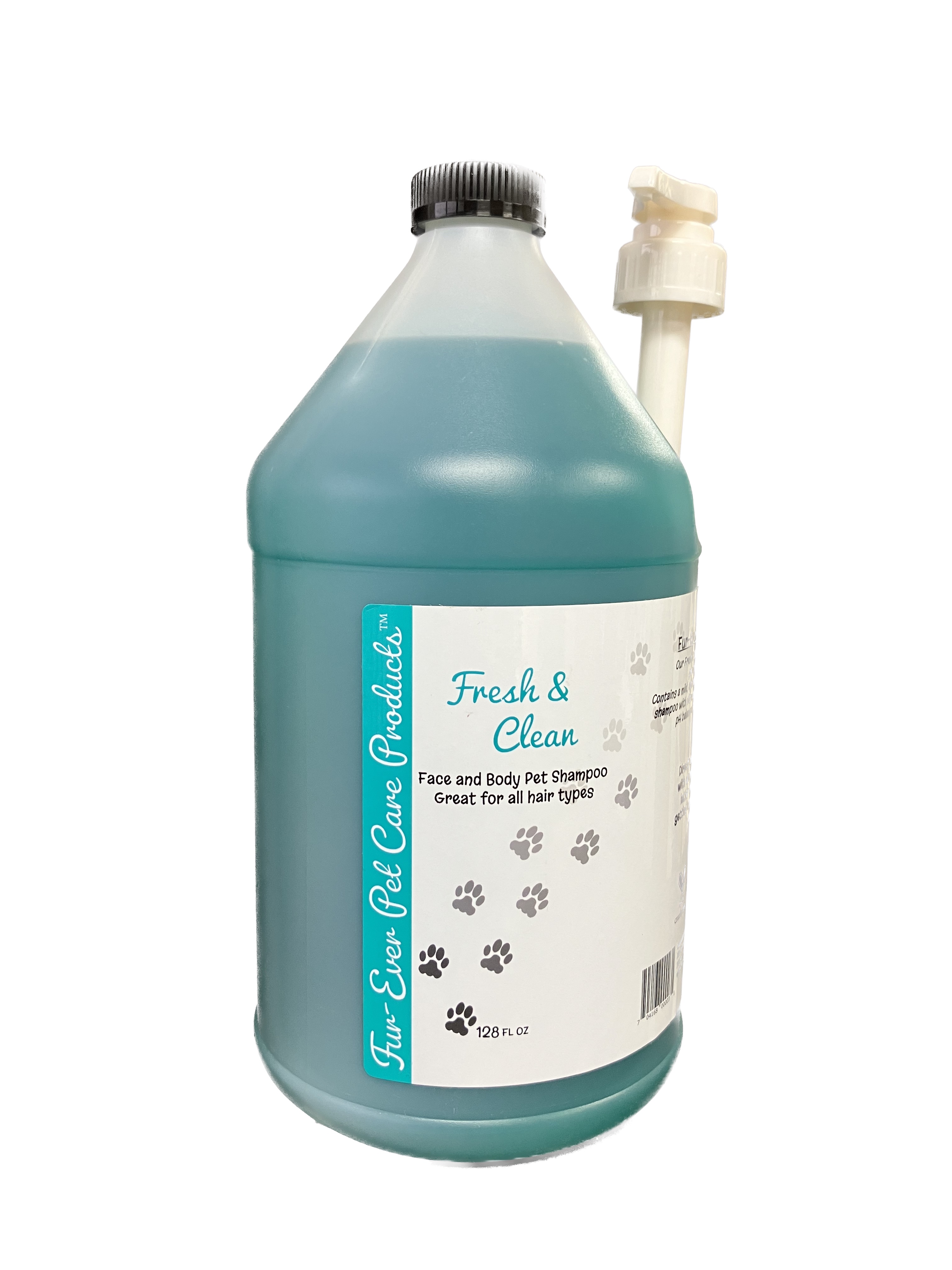 FurEver Pet Care Products Fresh & Clean Pet Shampoo Gallon (128oz