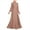 Pink, variant on Dresses for Women Muslim Festival Party Sun Dress Muslim Dress Spring Long Sleeve Oversize Gown