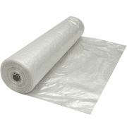 Farm Plastic Supply - Clear Plastic Sheeting - 3 mil - (4' x 200') - Thick Plastic Sheeting, Heavy Duty Polyethylene Drop Cloth Vapor Barrier Covering, Drop Plastic for Painting or Home Improvement