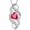 July, variant on Daughter Necklace 925 Sterling Silver Always My Daughter Forever My Friend Infinity Necklace to Daughter Birthday Gift from Mom with 12 Birthstones