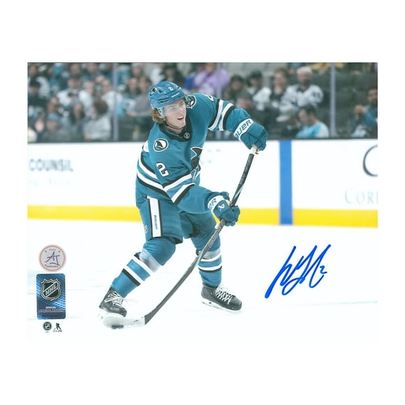 Will Smith Autographed San Jose Sharks Shooting 8x10 Photo
