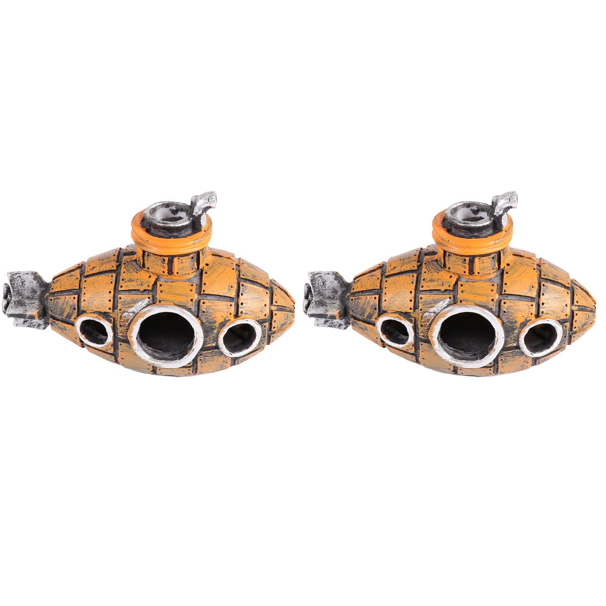 Fish Shipwreck Tank Submarine Aquarium 10 Submarine Gallon Stand