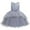 Grey, variant on Toddler Girls Dress Formal Kids Spring Summer Tulle Cotton Sleeveless Pageant Dresses For Girls Fancy Dress Blue 4-5 Years