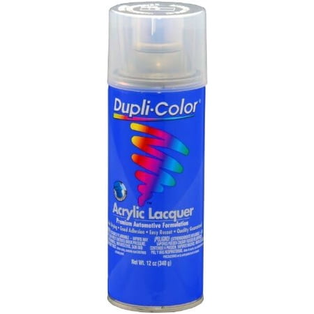 Dupli-Color (DAL1695-6 PK Clear Premium Lacquer - 12 oz. Aerosol, (Case of 6)