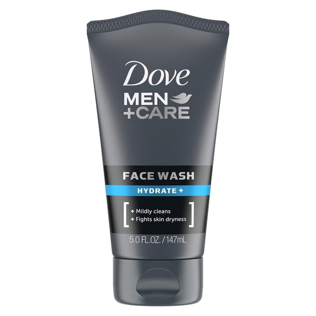 Jabón facial DOVE MEN + CARE Hydrate Plus para piel seca 150 ml