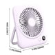 thumbnail image 2 of ventilador personal, pequeño ventilador de mesa portátil y 4 velocidades, ventilador personal de viento fuerte, se puede utilizar como banco de energía, viajes en interiores y exteriores, 2 of 2