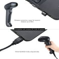 thumbnail image 3 of 2.4G Lecteur de Scanner de Code à Barres Portable Sans Fil avec Récepteur Câble USB2.0 pour Supermarché Bibliothèque Express Entreprise Magasin de Détail Entrepôt, 3 of 7
